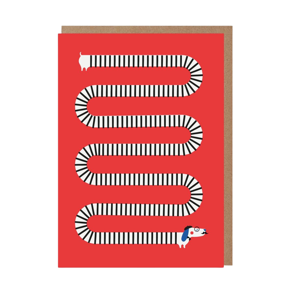 It's Been A Long Time Sausage Dog Card