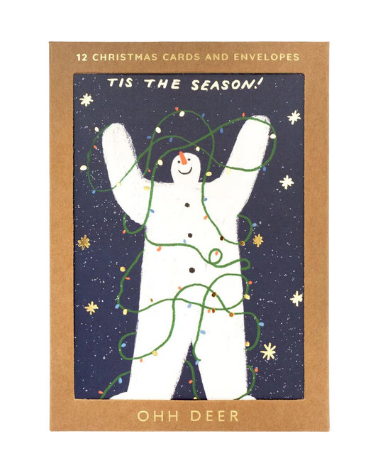 Max Machen Christmas Cards - Pack of 12
